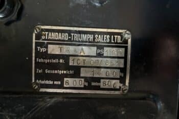Triumph TR4 A